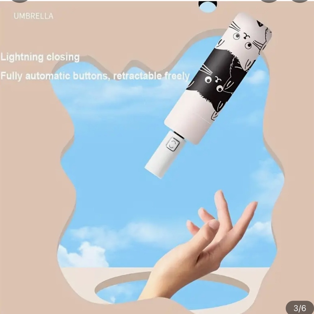 731. 8-Rib Automatic Large Windproof Umbrella - W… - image 4